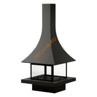 Камин Bordelet JULIETTA 985, центральный со стеклом