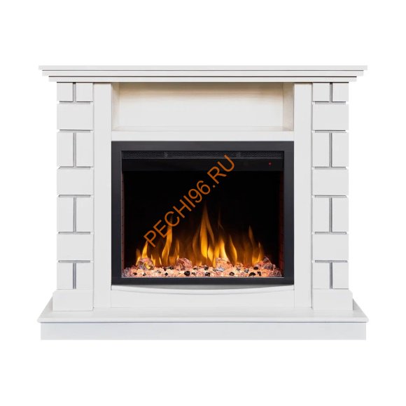 Электрокамин RealFlame EDWARD 25,5 WT с очагом Saphir 25,5 Электрокамин RealFlame EDWARD 25,5 WT с очагом Saphir 25,5