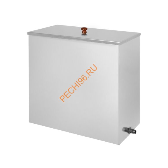 Бак Везувий 60л нержавейка (AISI 439) прямоугольный 1 штуцер 1/2 Бак Везувий 60л нержавейка (AISI 439) прямоугольный 1 штуцер 1/2