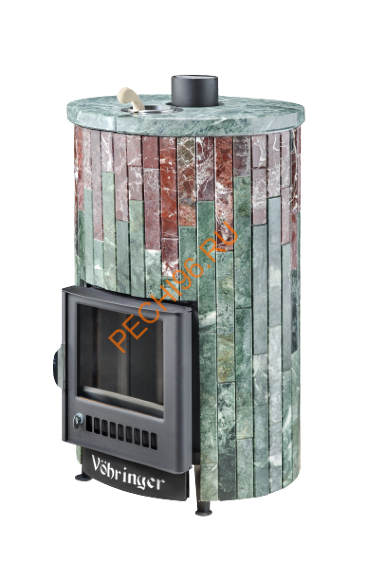 Печь банная Ферингер Уют 18 ПФ Змеевик+Россо Леванте