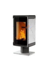 Печь-камин АСТОВ КУБ ПК 4581, камень, низкая нога Печь-камин АСТОВ КУБ ПК 4581, камень, низкая нога