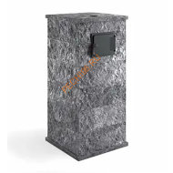 Печь банная газовая RT-50RV 310S Талькомагнезит Скала с прямыми углами