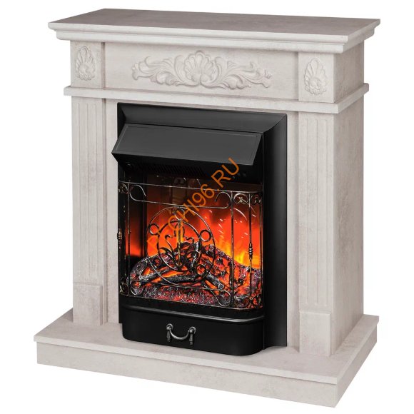 Электрокамин RealFlame Adelaida WT с очагом Majestic Lux BL RC