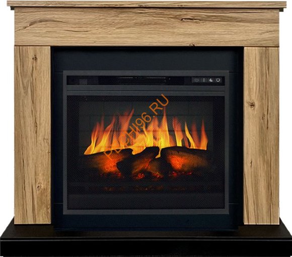 Электрокамин Royal Flame Bergen 23 Дуб галифакс с очагом Vision 23 EF LED 3D FX