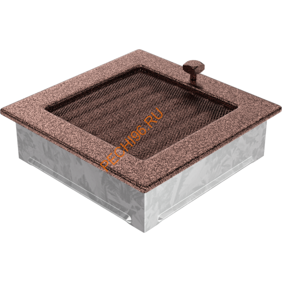 Вентиляционная решетка Kratki 17МХ 170х170 мм латунь Вентиляционная решетка Kratki 17МХ 170х170 мм латунь