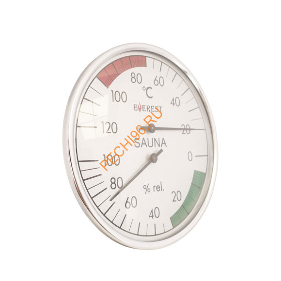 Термогигрометр EVEREST круглый, D100 мм (TG-33)
