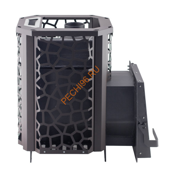 Печь банная Сталь-Мастер HARD 14M 2021 Панорама, дровяная