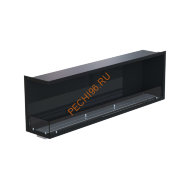 Биокамин угловой 1800х500х300 мм, стекло, стемалит