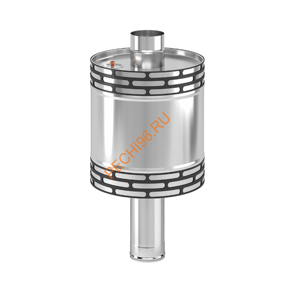 Печь банная ASTON 12 INOX с баком на трубе 50л, D115 (AISI 439) круглый Печь банная ASTON 12 INOX с баком на трубе 50л, D115 (AISI 439) круглый