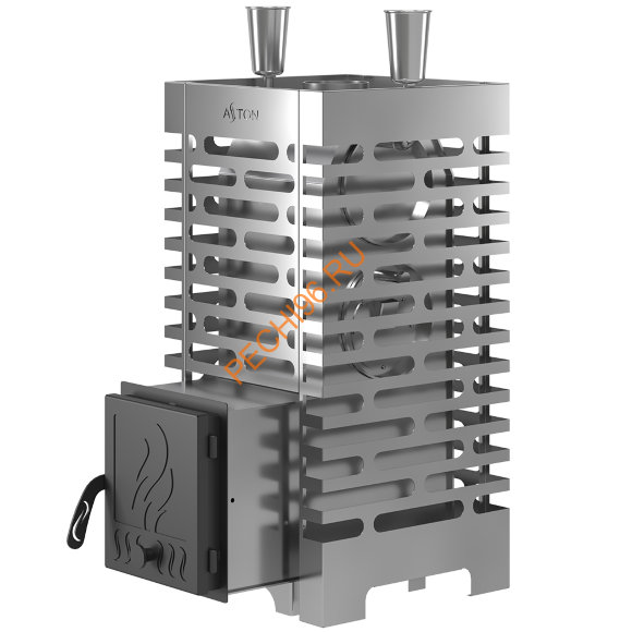 Печь банная ASTON 20 INOX с баком на трубе 50л, D115 (AISI 439) круглый в Нижнем Новгороде Печь банная ASTON 20 INOX с баком на трубе 50л, D115 (AISI 439) круглый в Нижнем Новгороде