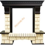 Портал Royal Flame Pierre Luxe шампань под классический очаг