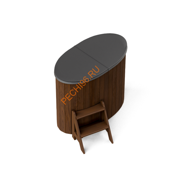 Купель композитная Polarspa STANDART 68 термососна темная Купель композитная Polarspa STANDART 68 термососна темная