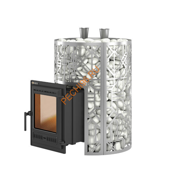 Печь банная Эверест Steam Master GALAXY 30 (320) чугун в сетке Печь банная Эверест Steam Master GALAXY 30 (320) чугун в сетке