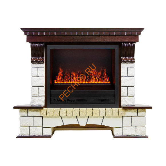 Паровой электрический очаг Schones Feuer 3D FireLine HUGO 26