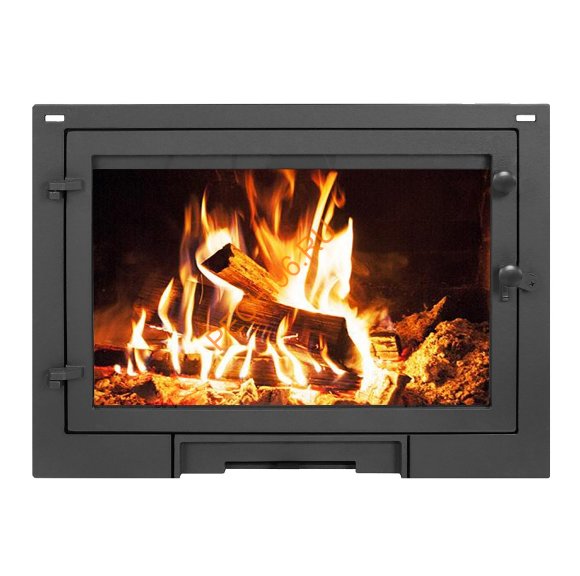 Дверка ЭВЕРЕСТ каминная D10 (Антрацит) Дверка ЭВЕРЕСТ каминная D10 (Антрацит)