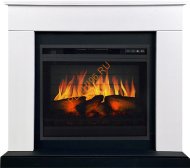 Электрокамин Royal Flame Bergen 23 Белый с черным с очагом Vision 23 EF LED 3D FX Электрокамин Royal Flame Bergen 23 Белый с черным с очагом Vision 23 EF LED 3D FX