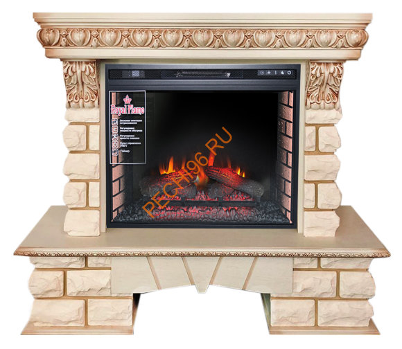 Портал Royal Flame Pierre Luxe LORD под очаг Vision 28/Dioramic 28