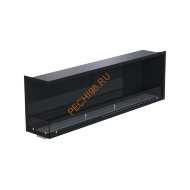 Биокамин угловой 1800х500х300 мм, стекло тонированное, стемалит Биокамин угловой 1800х500х300 мм, стекло тонированное, стемалит