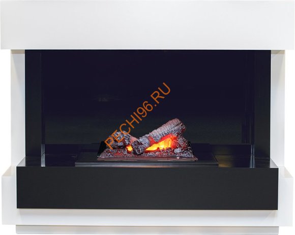 Электрокамин Dimplex Cube с очагом Cassette 400 NH белый с черным