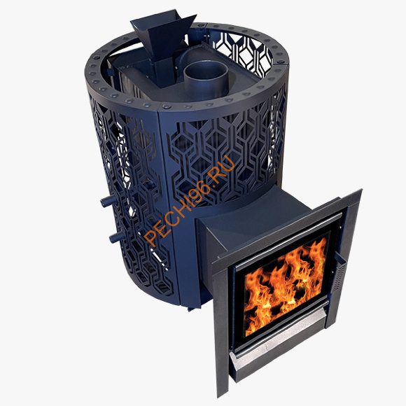 Печь-камин банная Березка Народная 16 ЗК