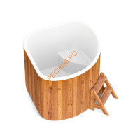 Купель композитная Polarspa CORNER 160 термобереза светлая Купель композитная Polarspa CORNER 160 термобереза светлая