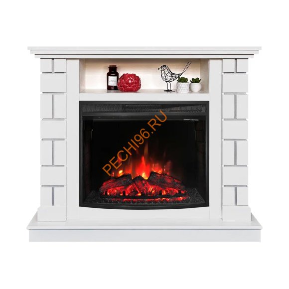 Электрокамин RealFlame EDWARD 25,5 WT с очагом Evrika 25,5