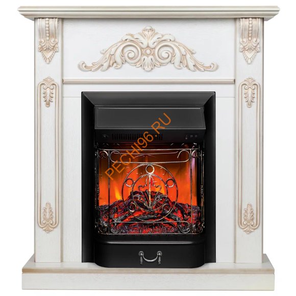 Электрокамин RealFlame Anita WT с очагом Majestic Lux BL