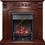 Электрокамин Royal Flame Sorrento угловой орех с очагом Fobos FX Электрокамин Royal Flame Sorrento угловой орех с очагом Fobos FX