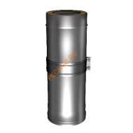 Сэндвич-труба телескопическая ВУЛКАН V50R, L=260-380 мм, нержавейка AISI 321/304, d 250/350 мм Сэндвич-труба телескопическая ВУЛКАН V50R, L=260-380 мм, нержавейка AISI 321/304, d 250/350 мм