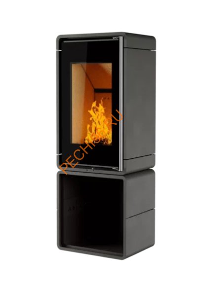 Печь-камин АСТОВ КУБ ПК 4581, дровник Печь-камин АСТОВ КУБ ПК 4581, дровник