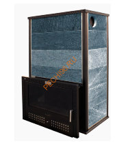 Печь банная KLOVER RT-100RV Серпентинит