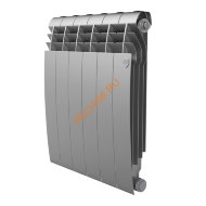 Радиатор биметаллический Royal Thermo BILINER B 500 Серебристый, 6 секций