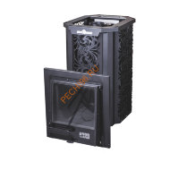 Печь банная Сталь-Мастер HARD 30М 2025 Хохлома Панорама Печь банная Сталь-Мастер HARD 30М 2025 Хохлома Панорама