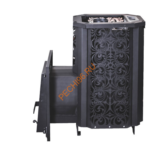 Печь банная Сталь-Мастер HARD 16М 2025 Хохлома Панорама Печь банная Сталь-Мастер HARD 16М 2025 Хохлома Панорама