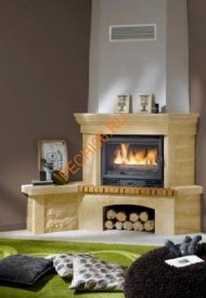 Дровяной камин CHAZELLES СS08 с топкой SOLO D70