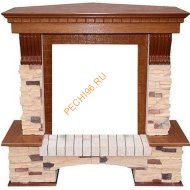 Портал Royal Flame Pierre Luxe сланец угловой под классический очаг