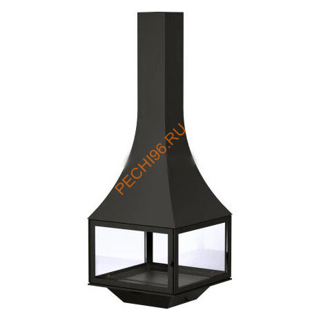 Камин Bordelet JULIETTA 985 Black Line, центральный подвесной Камин Bordelet JULIETTA 985 Black Line, центральный подвесной