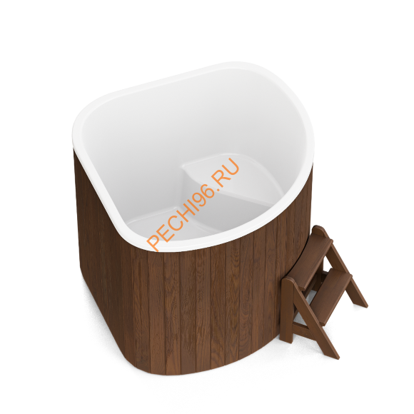 Купель композитная Polarspa CORNER 160 термососна темная