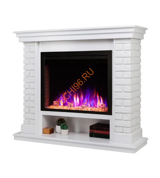 Электрокамин RealFlame BRIXTON 25,5 WT с очагом Saphir 25,5 Электрокамин RealFlame BRIXTON 25,5 WT с очагом Saphir 25,5