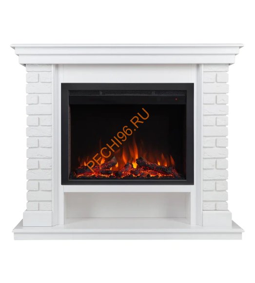 Электрокамин RealFlame BRIXTON 25,5 WT с очагом Saphir 25,5 Электрокамин RealFlame BRIXTON 25,5 WT с очагом Saphir 25,5