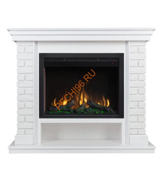 Электрокамин RealFlame BRIXTON 25,5 WT с очагом Saphir 25,5 Электрокамин RealFlame BRIXTON 25,5 WT с очагом Saphir 25,5