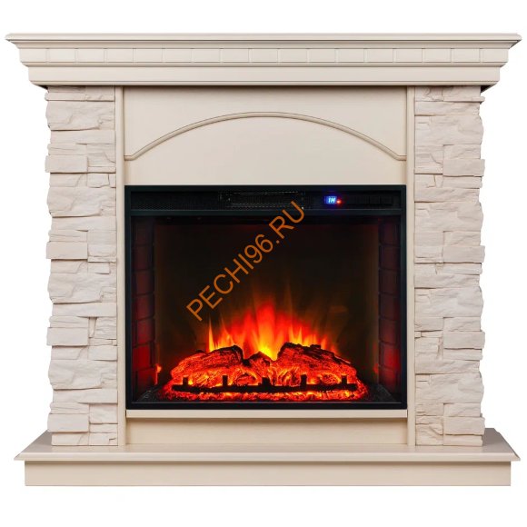 Электрокамин RealFlame Elford WT с очагом Sparta 25,5 LED