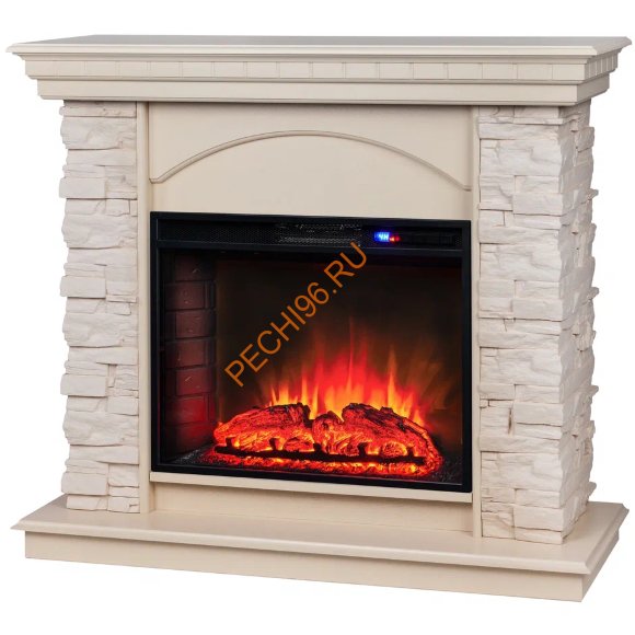 Электрокамин RealFlame Elford WT с очагом Sparta 25,5 LED
