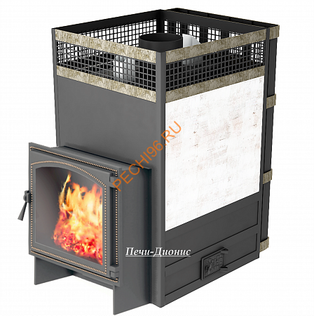 Печь банная Теплосталь Хоттабыч v3 Сeramic дверца 240