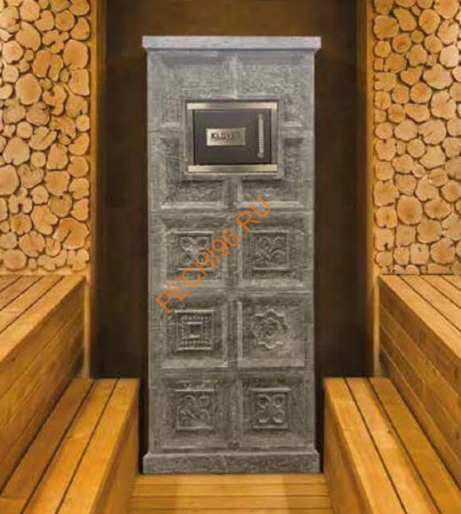 Печь банная газовая RT-50RV 310S Талькомагнезит Изразцы с прямыми углами