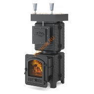 Печь банная Эверест Легкий пар Профи Чугун, под обкладку, НЗК