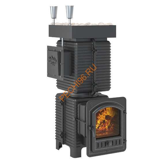 Печь банная Эверест Легкий пар Профи Чугун, под обкладку, ЧЗК Печь банная Эверест Легкий пар Профи Чугун, под обкладку, ЧЗК