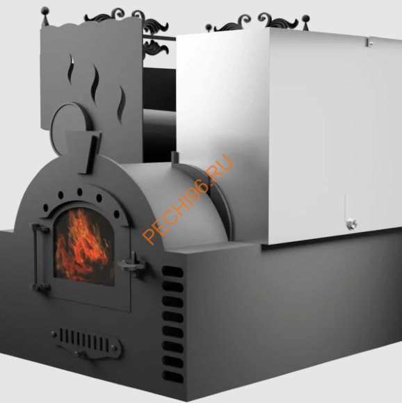 Печь банная Термосфера Горыныч 3, малая дверь со стеклом, система СВО