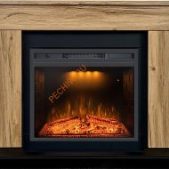 Электрический камин Royal Flame Bergen 23 Дуб галифакс с очагом Emerald 23