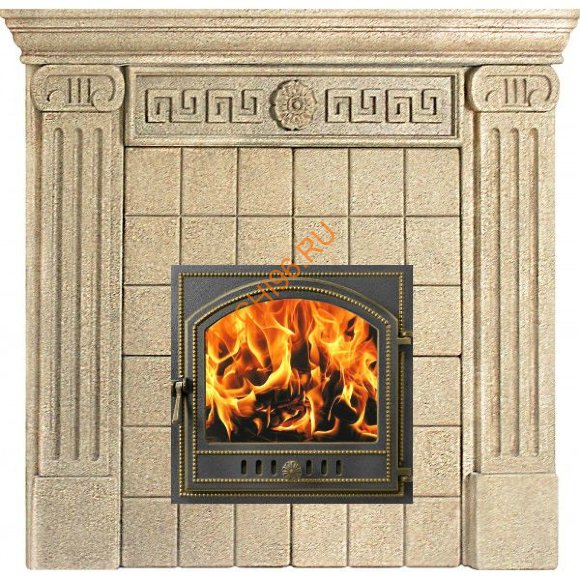 Портал для банной печи LK КОЛОННА песочный Портал для банной печи LK КОЛОННА песочный
